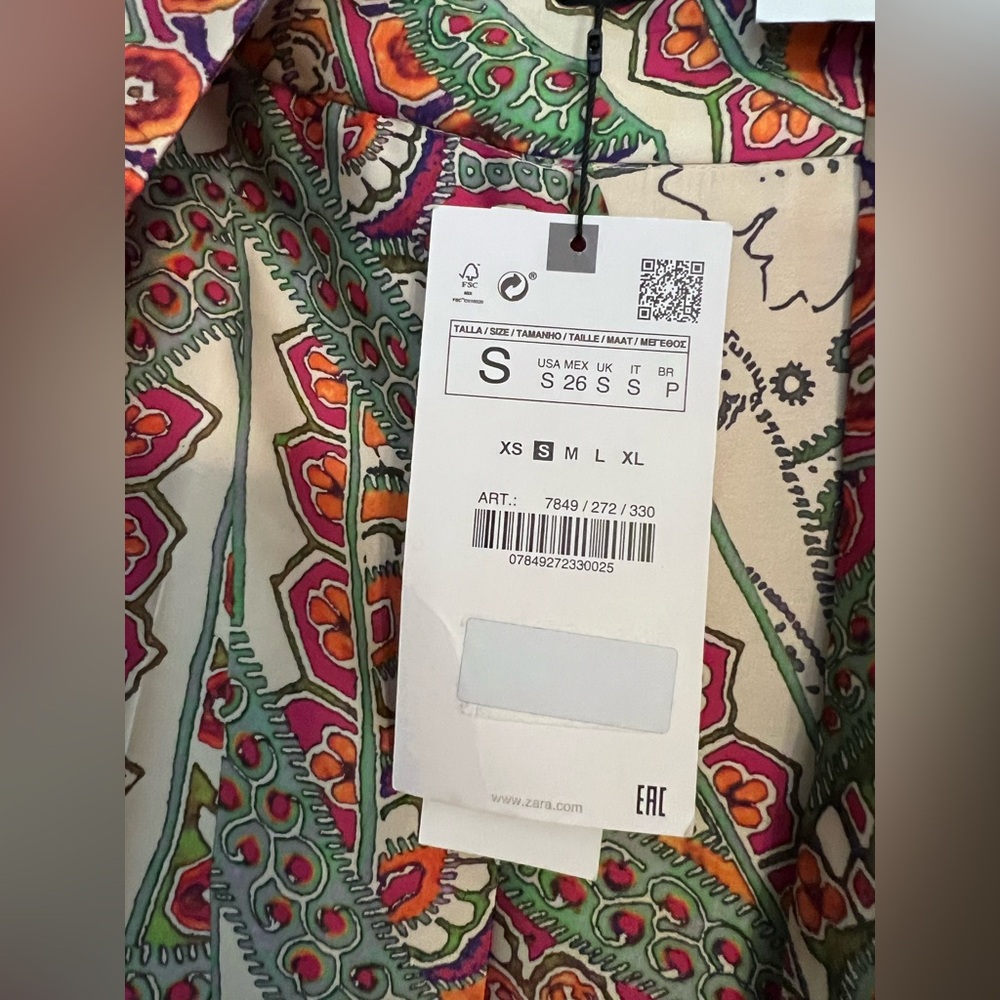 NWT Zara Kimono and pant set Size Small - Picture 13 of 14